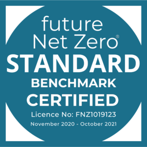 Future Net Zero Standard Benchmark Certified. The future Net Zero Standard (fNZ Standard) is an independently verified standard. Using the standard will not only give you clarity on your emissions, when analysed properly it can help you identify opportunities to drive down your emissions.
