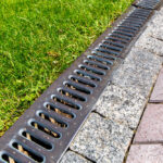 A drainage channel in need of maintenance