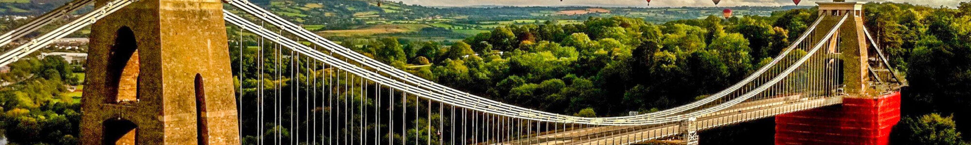 Bristol - Clifton suspension bridge slider